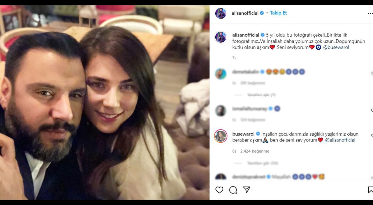 Alişan’dan boşanmanın eşiğinden döndüğü Buse Varol’a: Daha yolumuz çok uzun