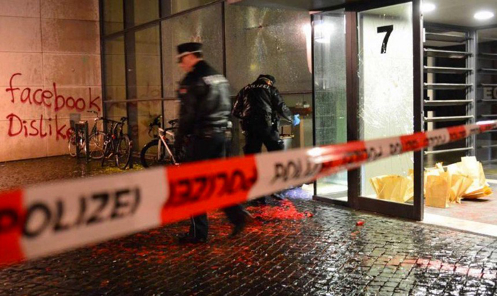 Facebook'un Hamburg'daki merkezine saldırı