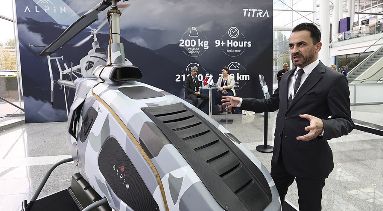 İnsansız helikopter Alpin askerin yükünü omuzlayacak