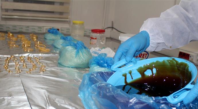 Altınları kadayıf dolmasına saklayanlara ceza yağdı