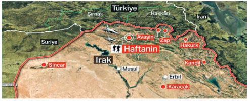 PKK’nın lojistik yolları felç edildi
