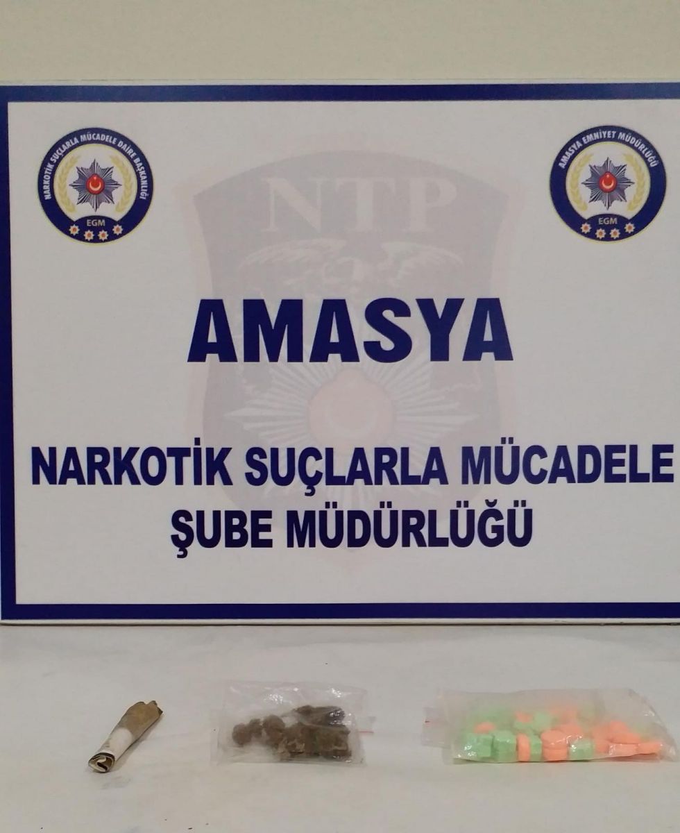 Amasya'da uyuşturucu operasyonu: 3 tutuklama