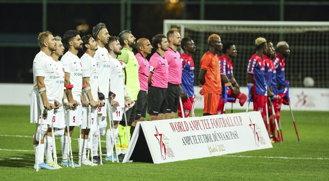 Ampute Futbol Milli Takımı, Liberya'yı 5-0 yenerek Dünya Kupası'nda son 16'ya kaldı
