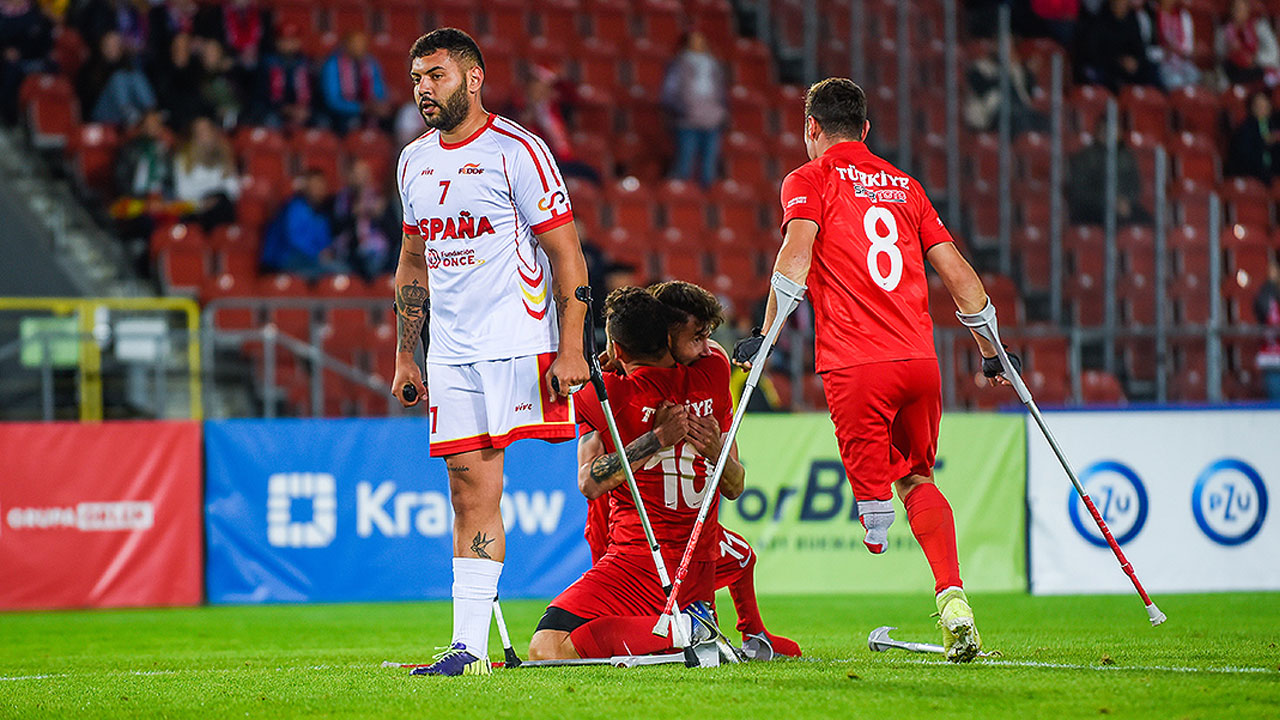 Ampute Futbol Milli Takımı, Avrupa Şampiyonu oldu!
