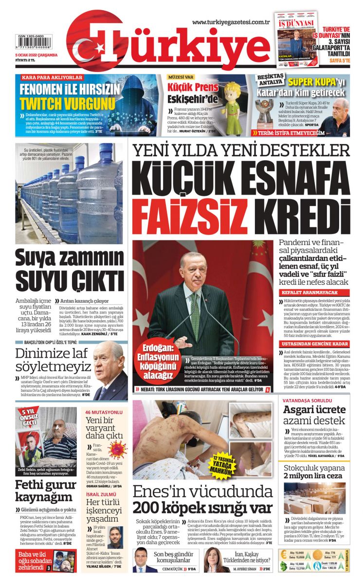 Esnaf ve sanatkâra faizsiz kredi