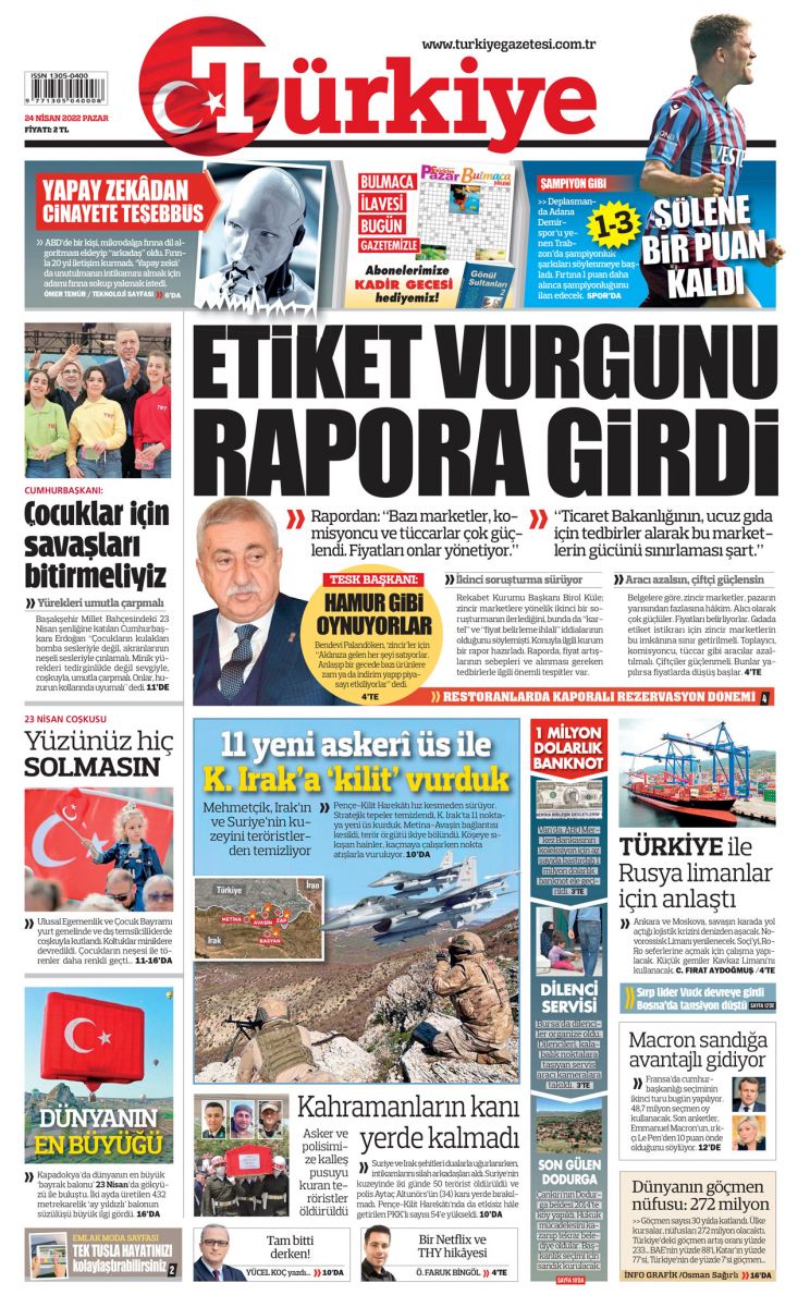 Etiket vurgunu belgelendi