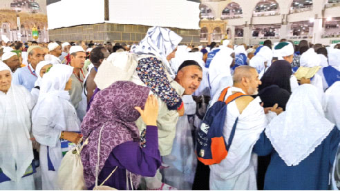 Arafat Meydanı büyük güne hazır