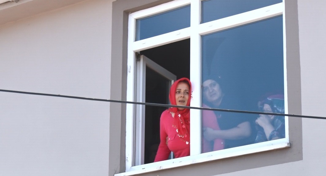 Anneden oğluna son bakış