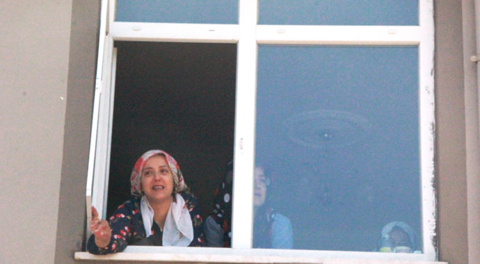 Anneden oğluna son bakış