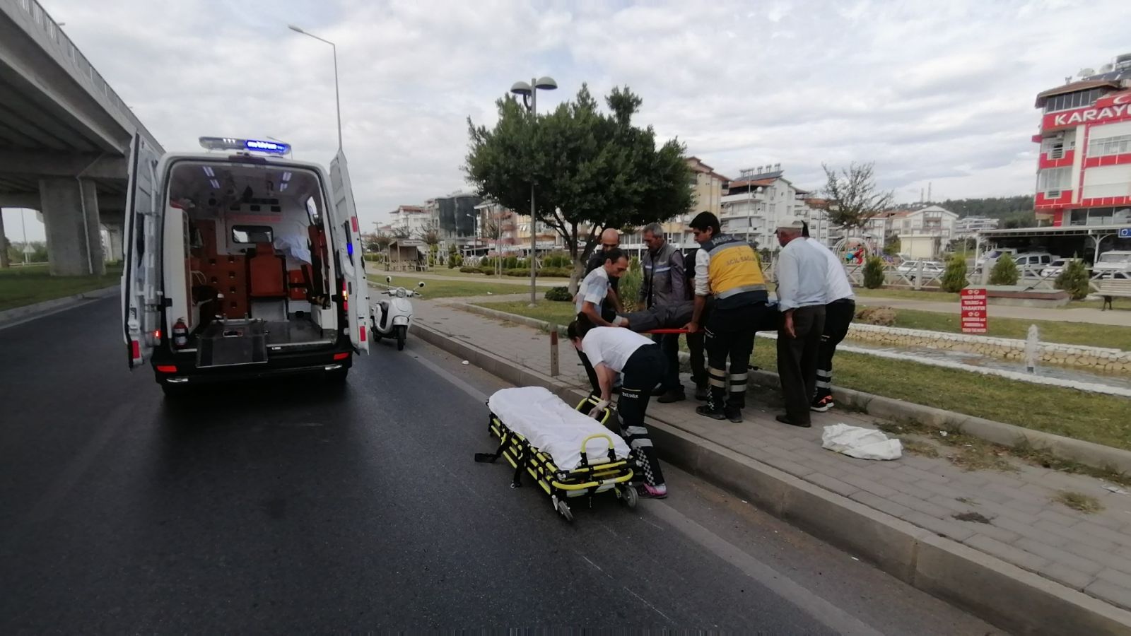 Doğum günü sürprizi hastanede bitti