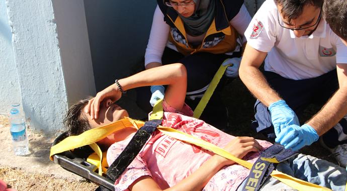 Antalya'da kaza: 1 yaralı