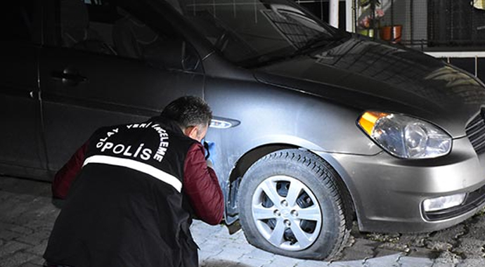 Araçların lastikleri bu halde bulundu!