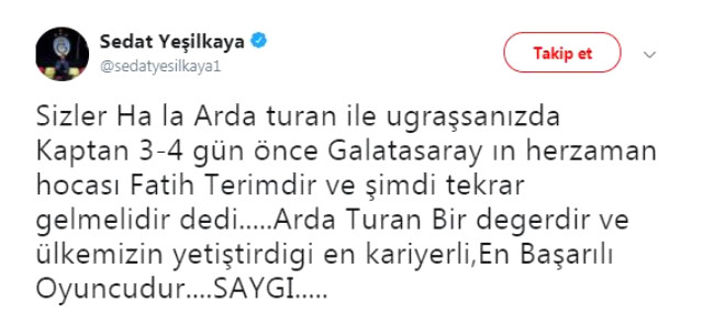 Terim'in imzası öncesi Arda'dan olay sözler!