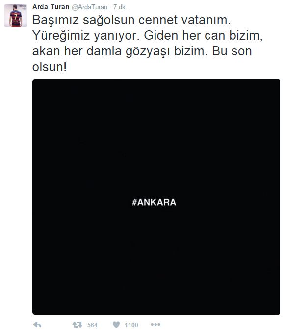 Arda Turan kahroldu!