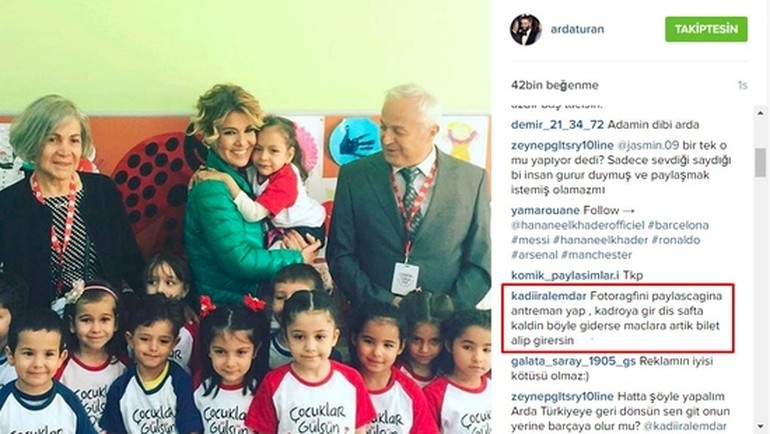 Arda Turan'dan takipçisine ilginç yanıt!