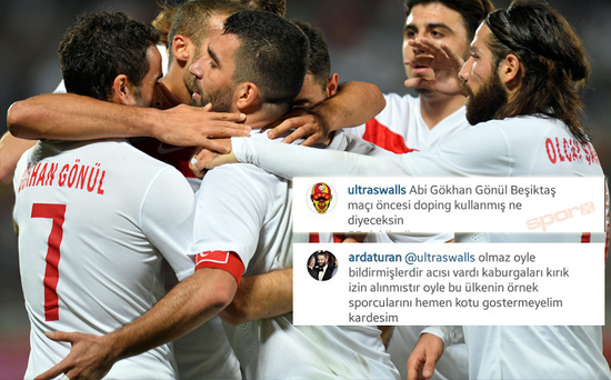 Arda Turan'dan Gökhan Gönül yorumu! Arda Turan'dan Gökhan Gönül yorumu!