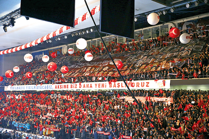 AK Parti'nin evet kampanyası başladı, Aydınlık yarınlara kapı açıyoruz