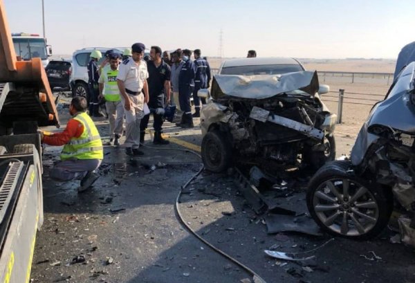 Abu Dabi'de sis etkili oldu