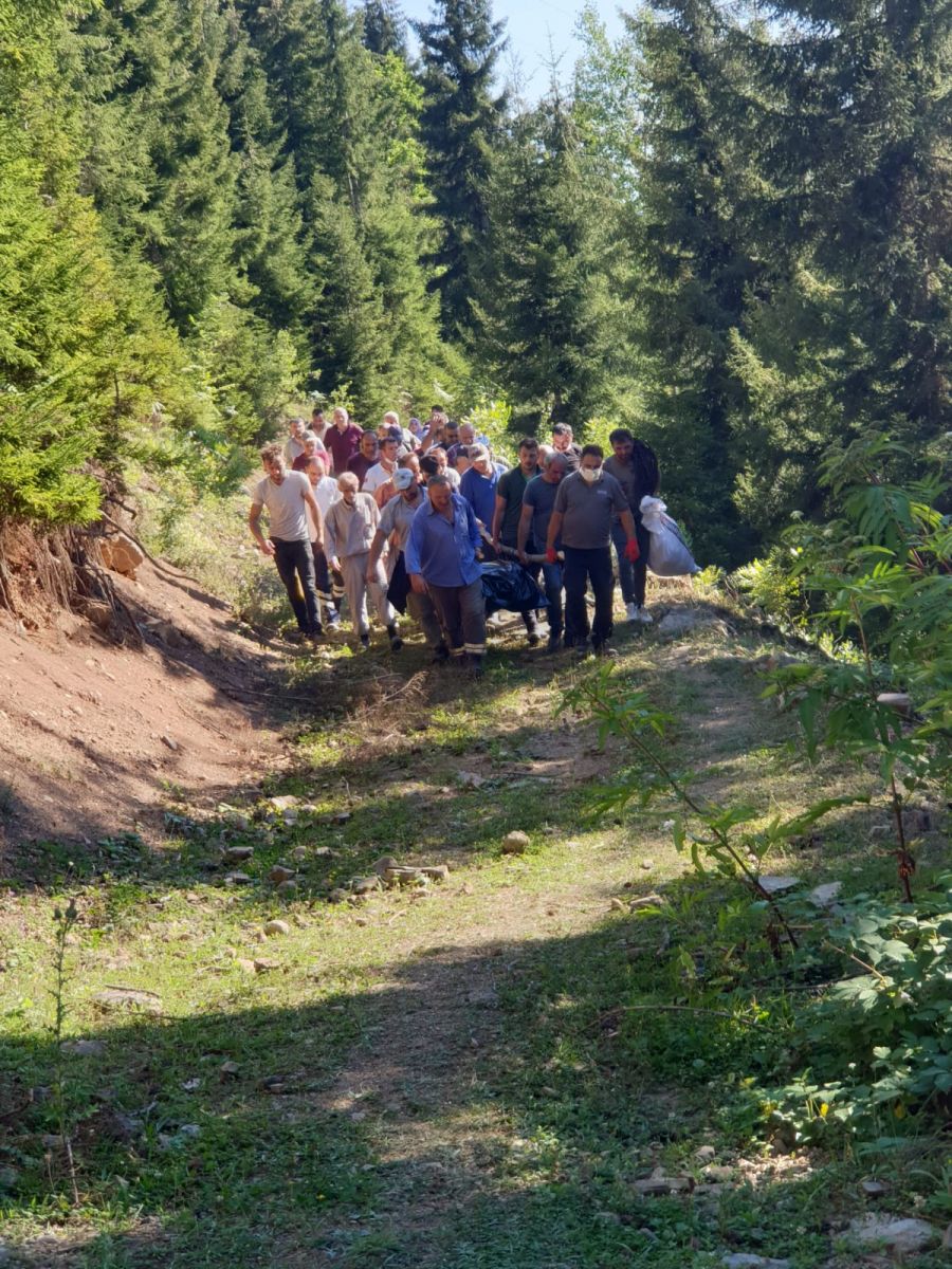 Çıktığı ağaçtan düşerek uçuruma yuvarlanan kadın hayatını kaybetti