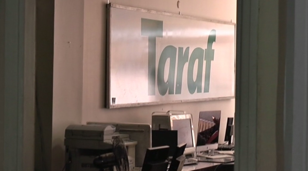 Boşaltılan Taraf gazetesinde vergi müfettişleri inceleme yapıyor