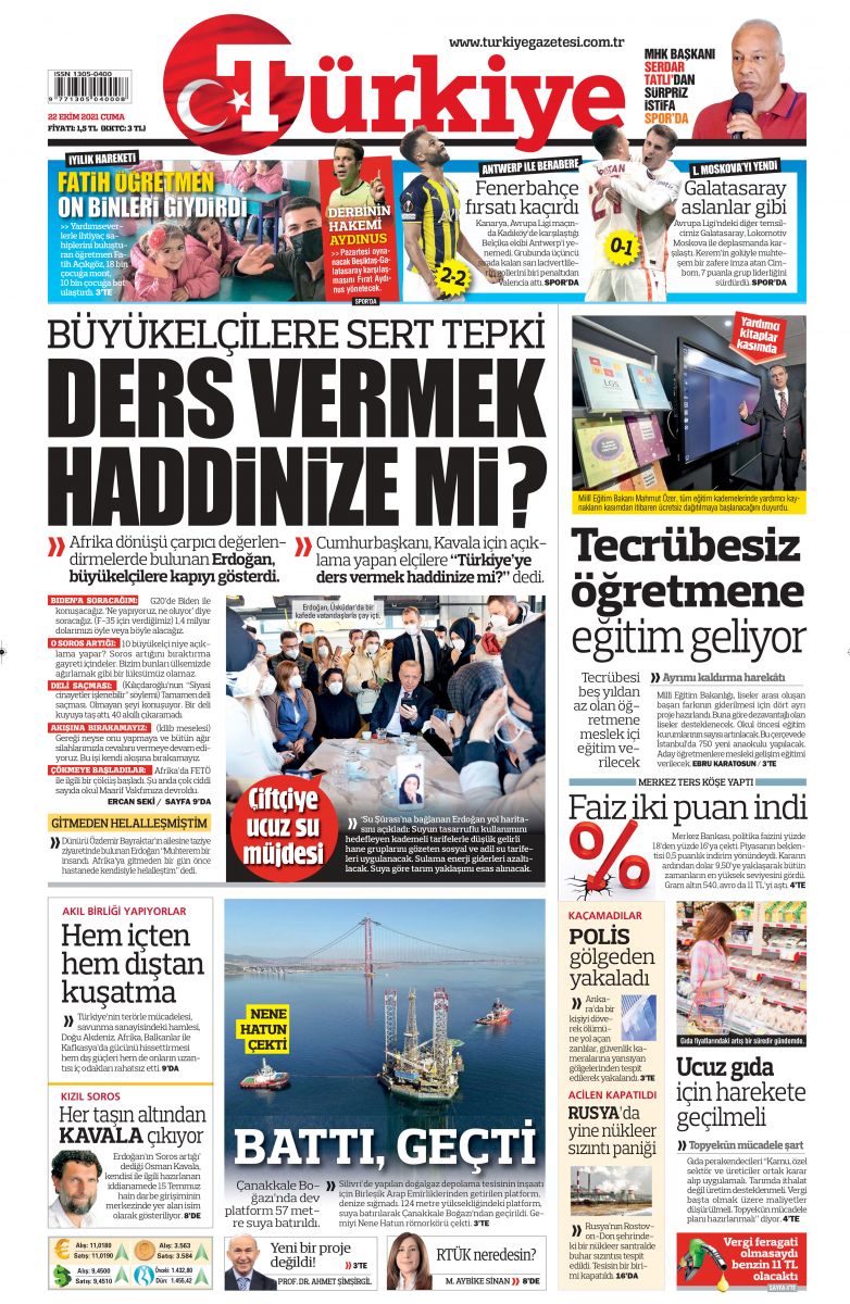 Erdoğan'dan 10 büyükelçiye: Sizi ağırlama lüksümüz yok