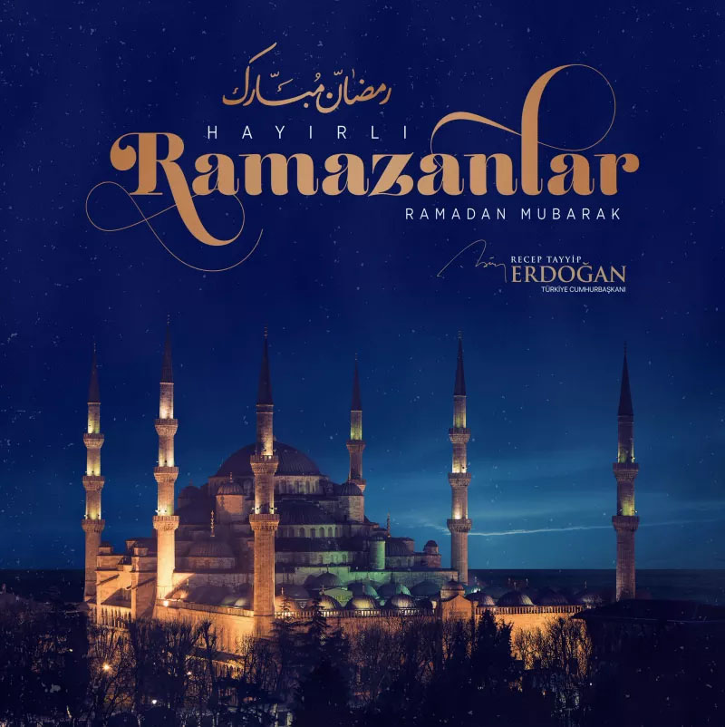 Cumhurbaşkanı Erdoğan'dan Ramazan mesajı
