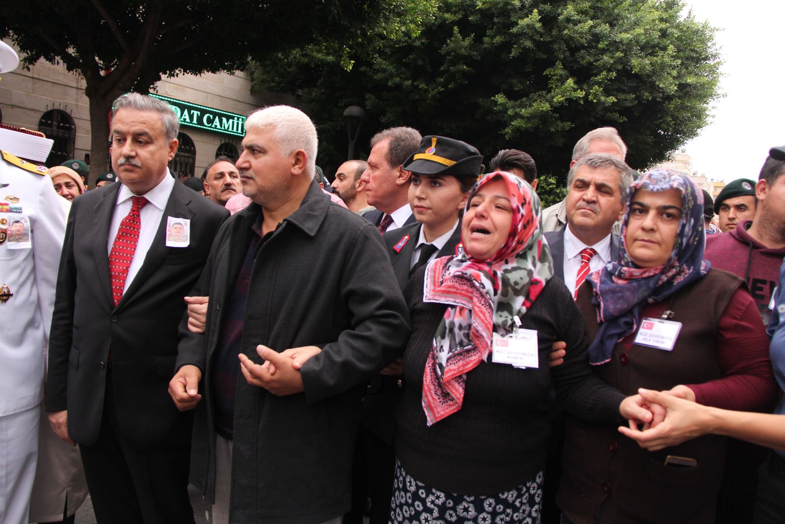Mersinli şehide hüzünlü veda