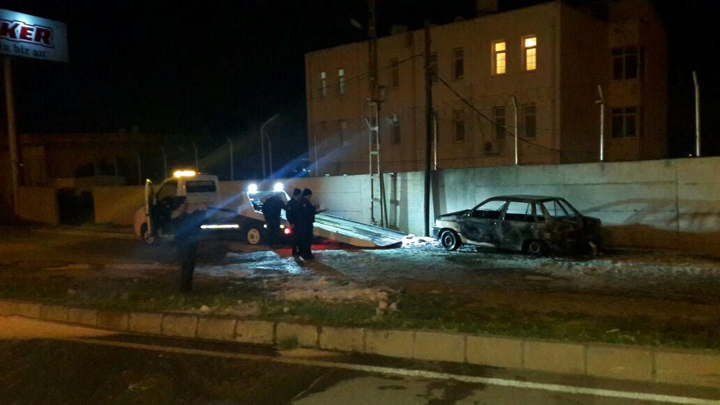 Askeri lojman önünde hareketli dakikalar!