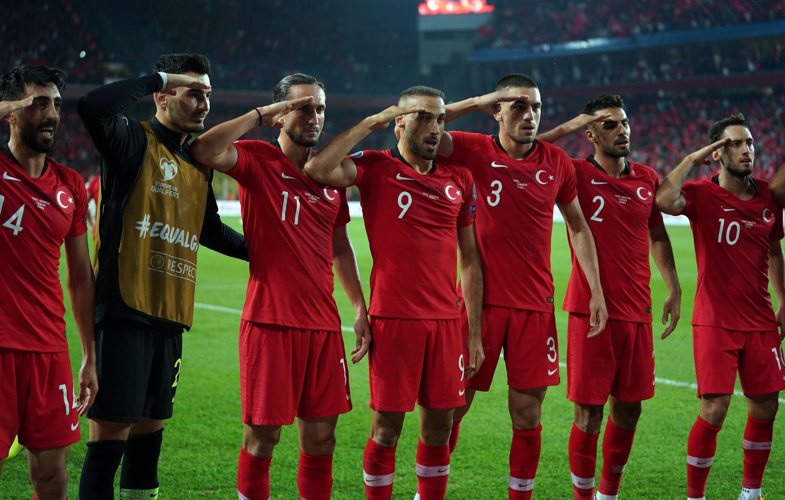 Milliler 90'da güldü (Türkiye 1 - 0 Arnavutluk)