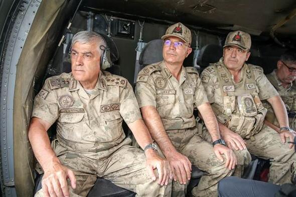 Orgeneral Çetin: 'Dağlar teröristlerden tamamen temizlenmiş durumda'