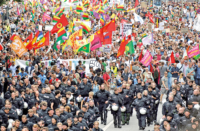 G20 zirvesi yağma ile bitti