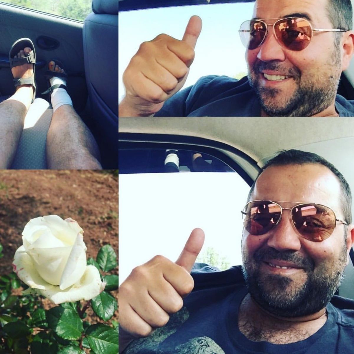 Ata Demirer'i annesi öpücüklere boğdu Ata Demirer'i annesi öpücüklere boğdu