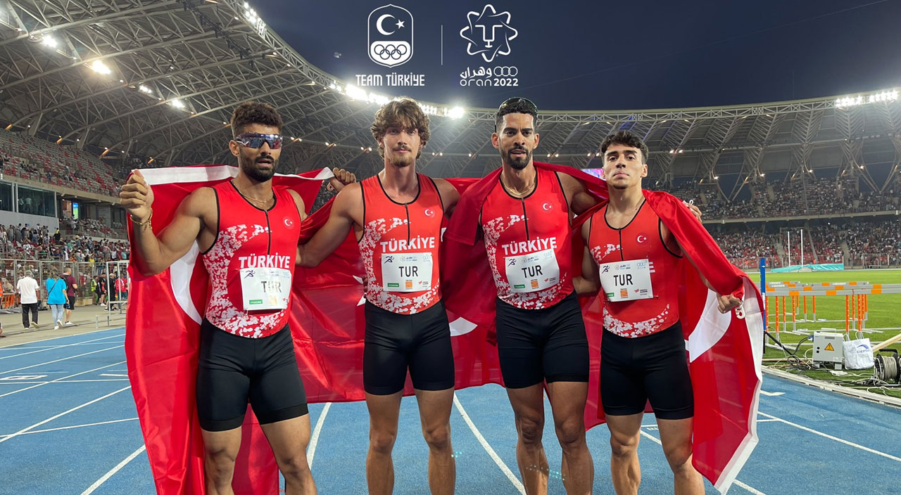 Ramil Guliyev 200 metrede üst üste 2. kez Akdeniz Oyunları şampiyon oldu