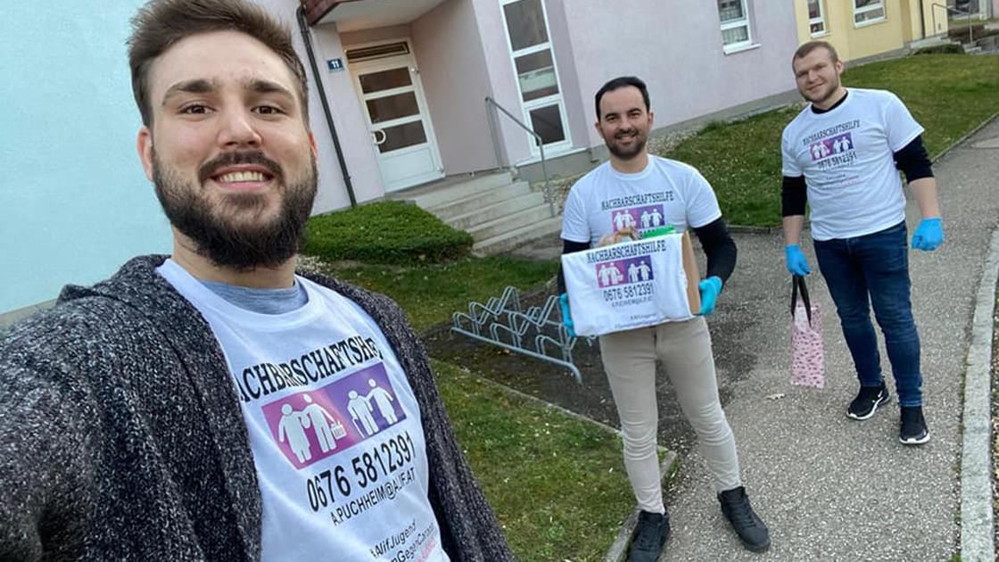 Avusturya’da koronavirüsle mücadeleye Türk ve Müslümanlardan destek