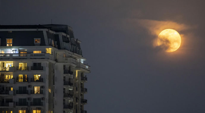 'Süper Ay' görenleri hayran bıraktı