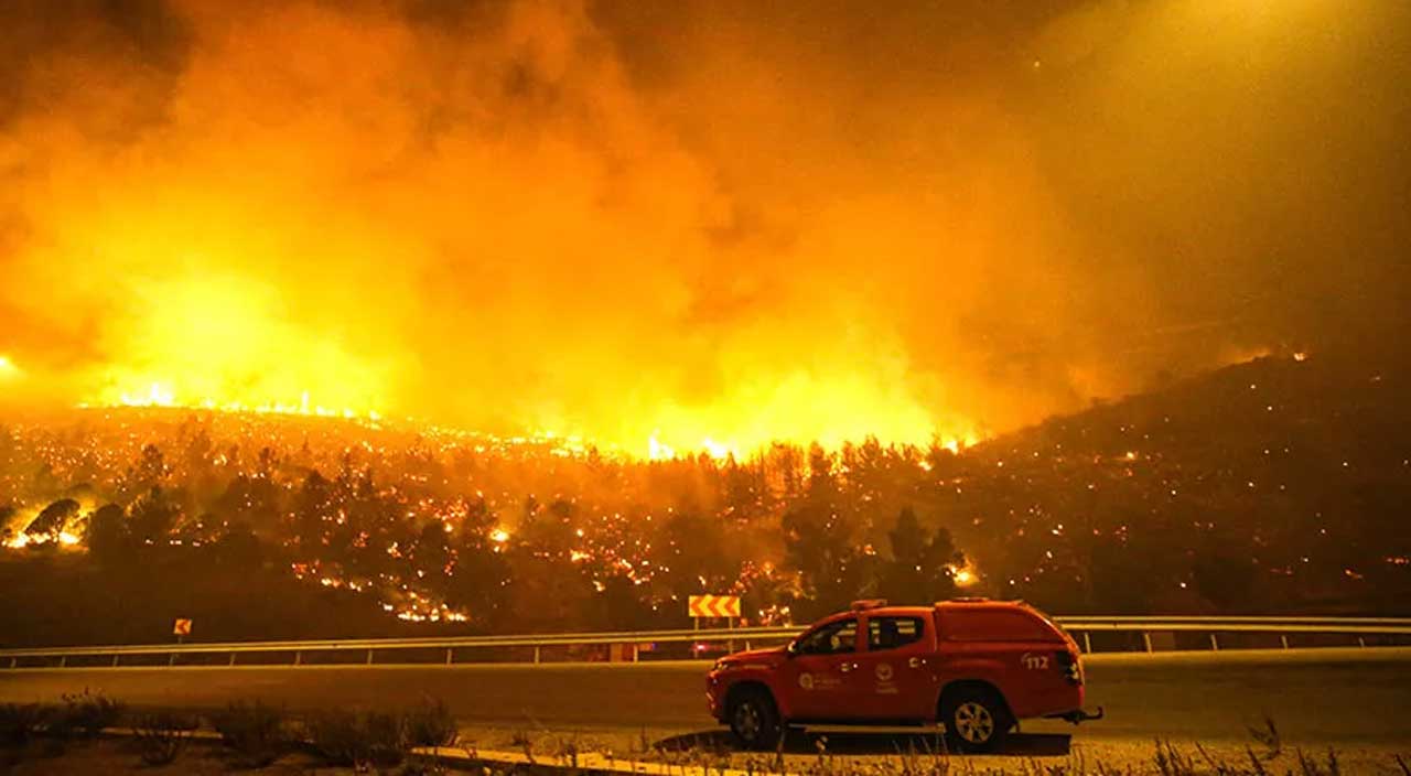 Mersin'deki orman yangınından sevindiren haber! Yangın kontrol altına alındı