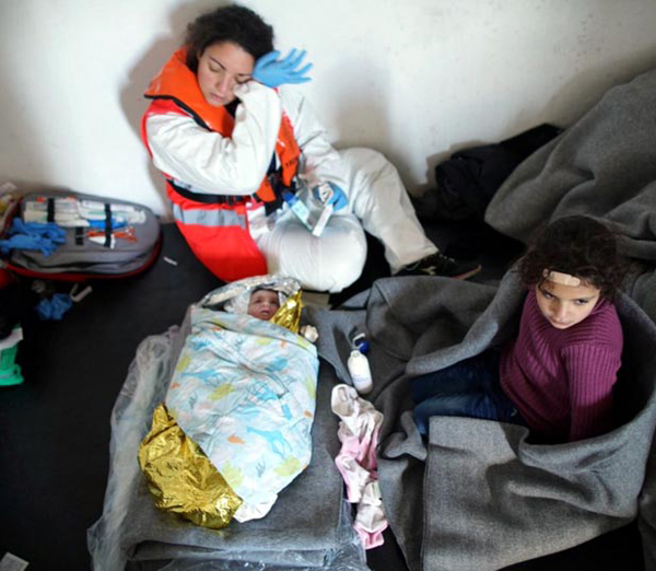 Umut yolculuğu 2 yaşındaki Khalid'in de ölümüne sebep oldu