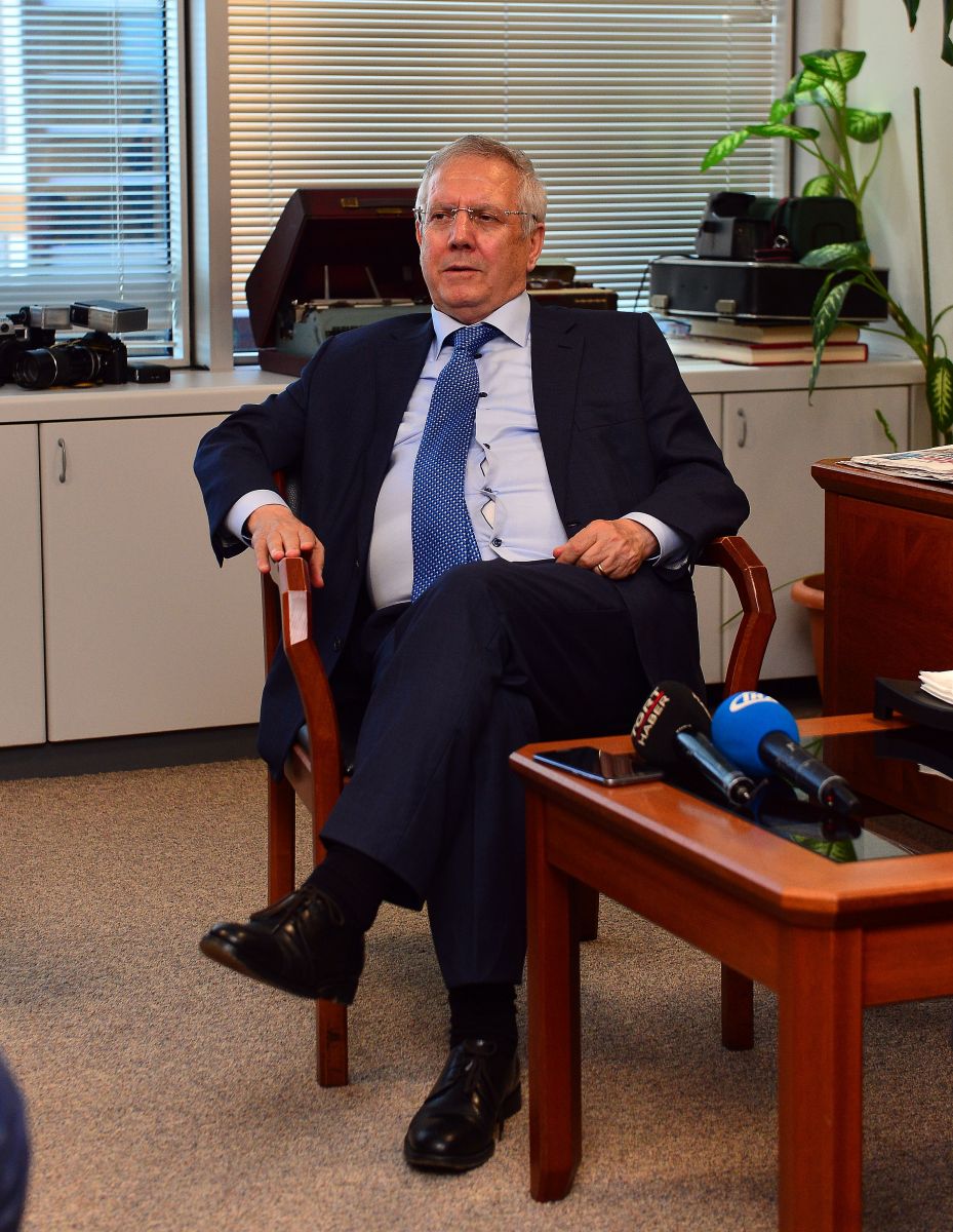 Aziz Yıldırım, gazetemizi ziyaret etti