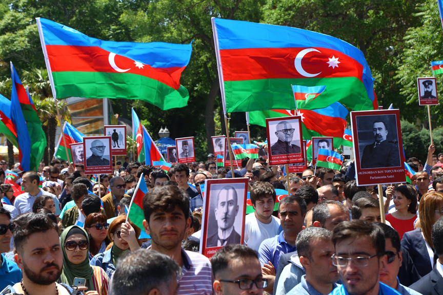Azerbaycan Demokratik Cumhuriyeti, 100. yılını kutluyor