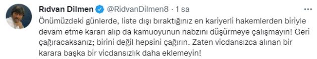 Rıdvan Dilmen’den kafa karıştıran paylaşım! Ortalık yangın yerine döndü
