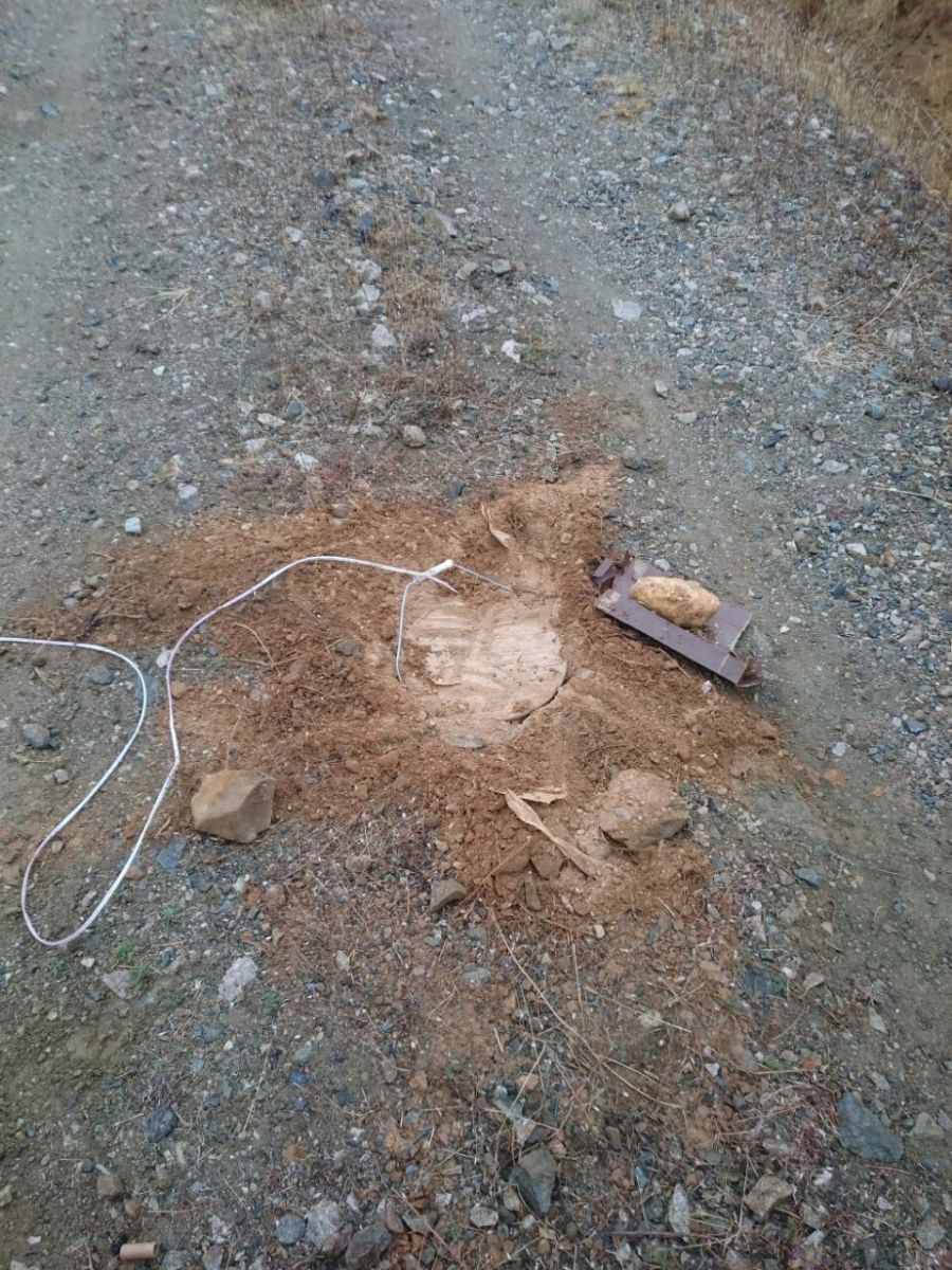 Bingöl'de 1 ton patlayıcı imha edildi