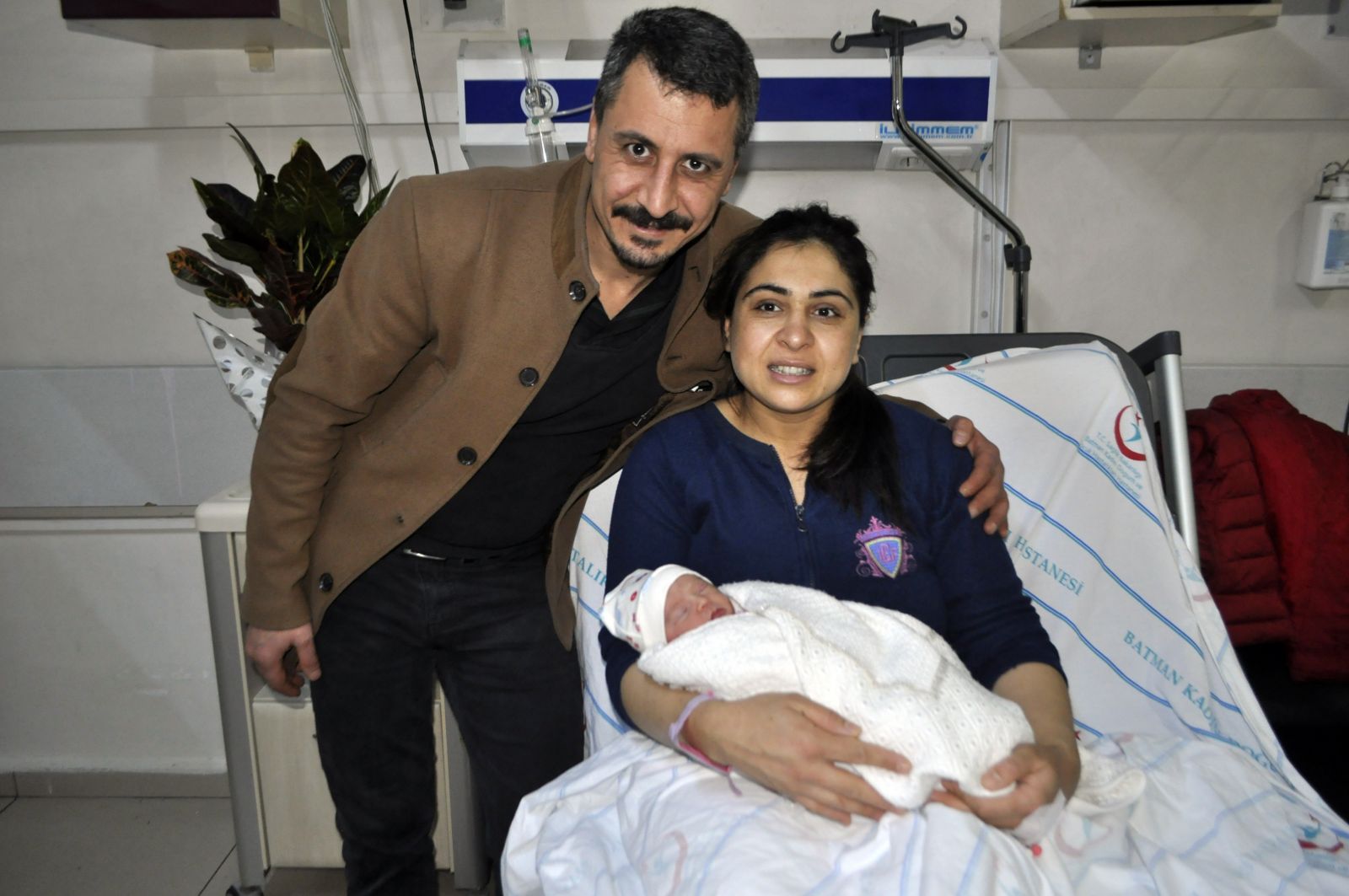 Yeni yılın ilk bebekleri