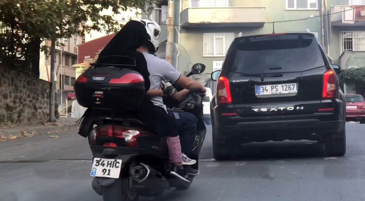 İstanbul’da tehlikeli yolculuklar kamerada
