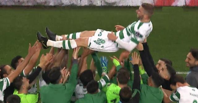 Konya’da duygusal anlar! Skubic bitiş düdüğüyle gözyaşlarına boğuldu