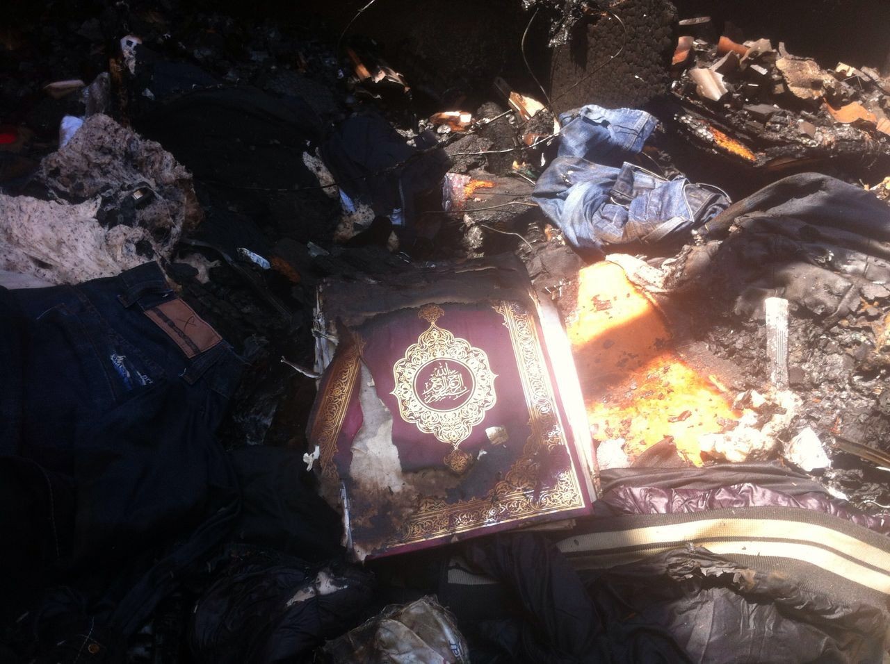 Burdur'da korkunç yangın