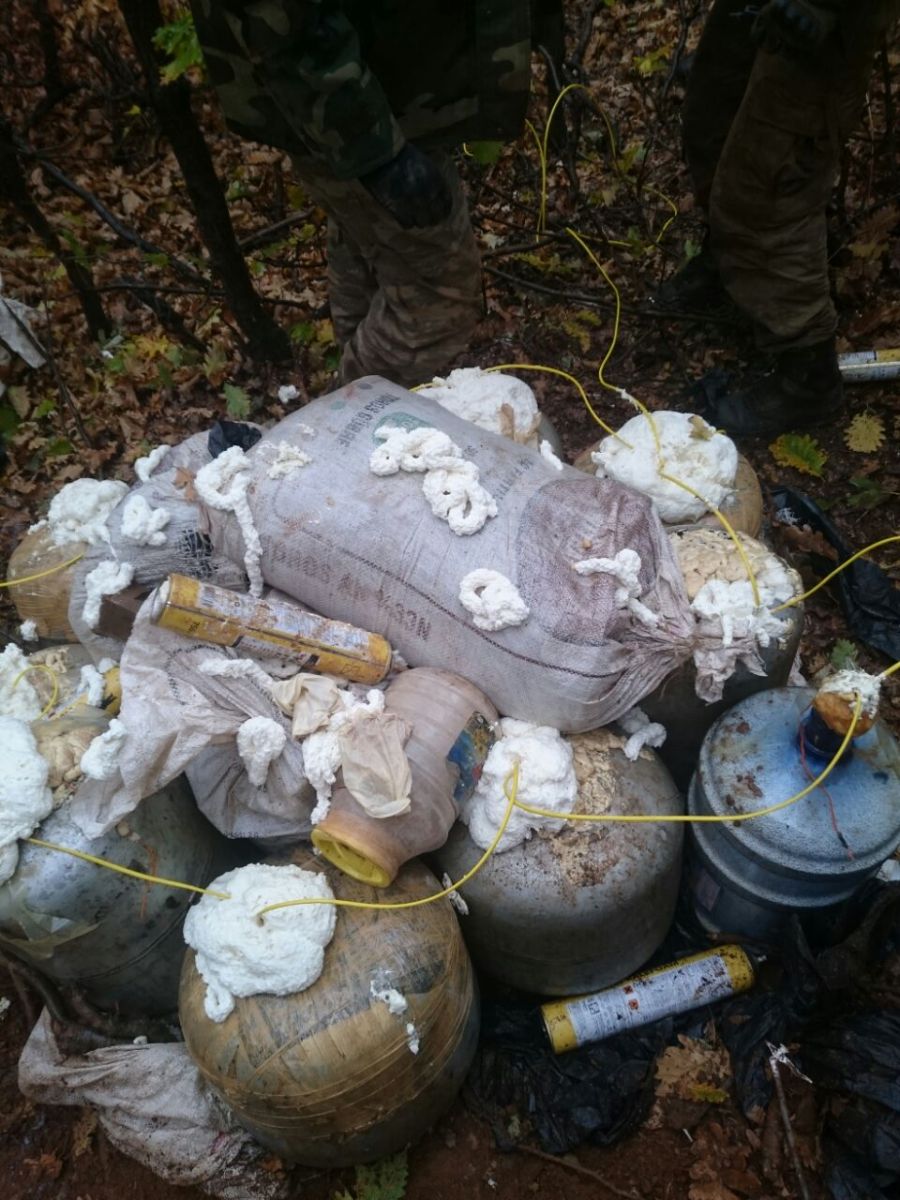 Bingöl'de 1 ton patlayıcı imha edildi