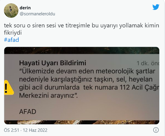 AFAD’dan korkutan bildirim! Hayati uyarı bildirimi nedir, ne oldu? Telefonlar neden çaldı? AFAD’dan “112” hatırlatması