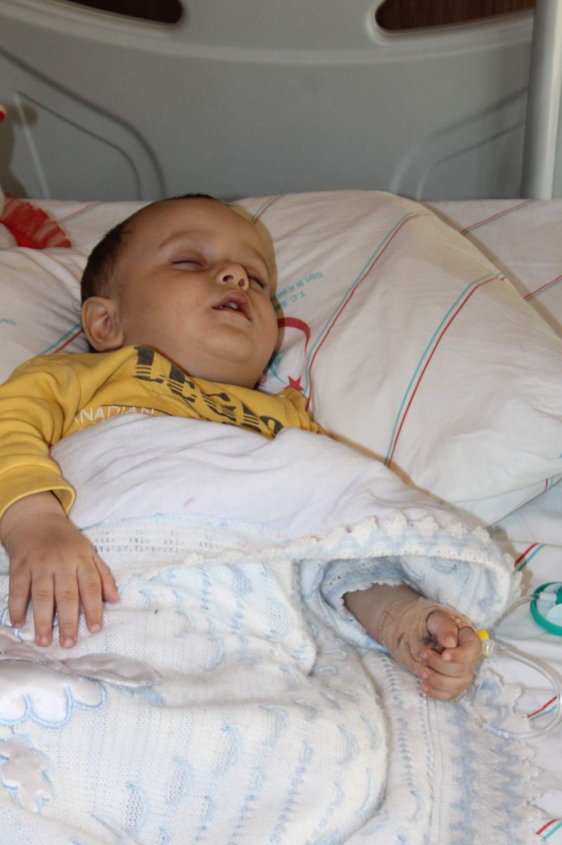 9 aylık bebeğin tedavi parasını çaldılar