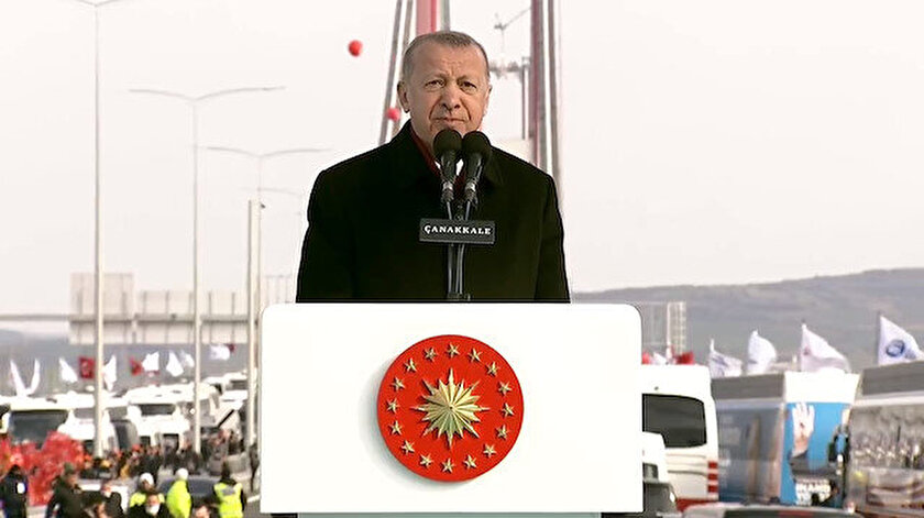 1915 Çanakkale Köprüsü açıldı! Cumhurbaşkanı Erdoğan geçiş ücretini açıkladı