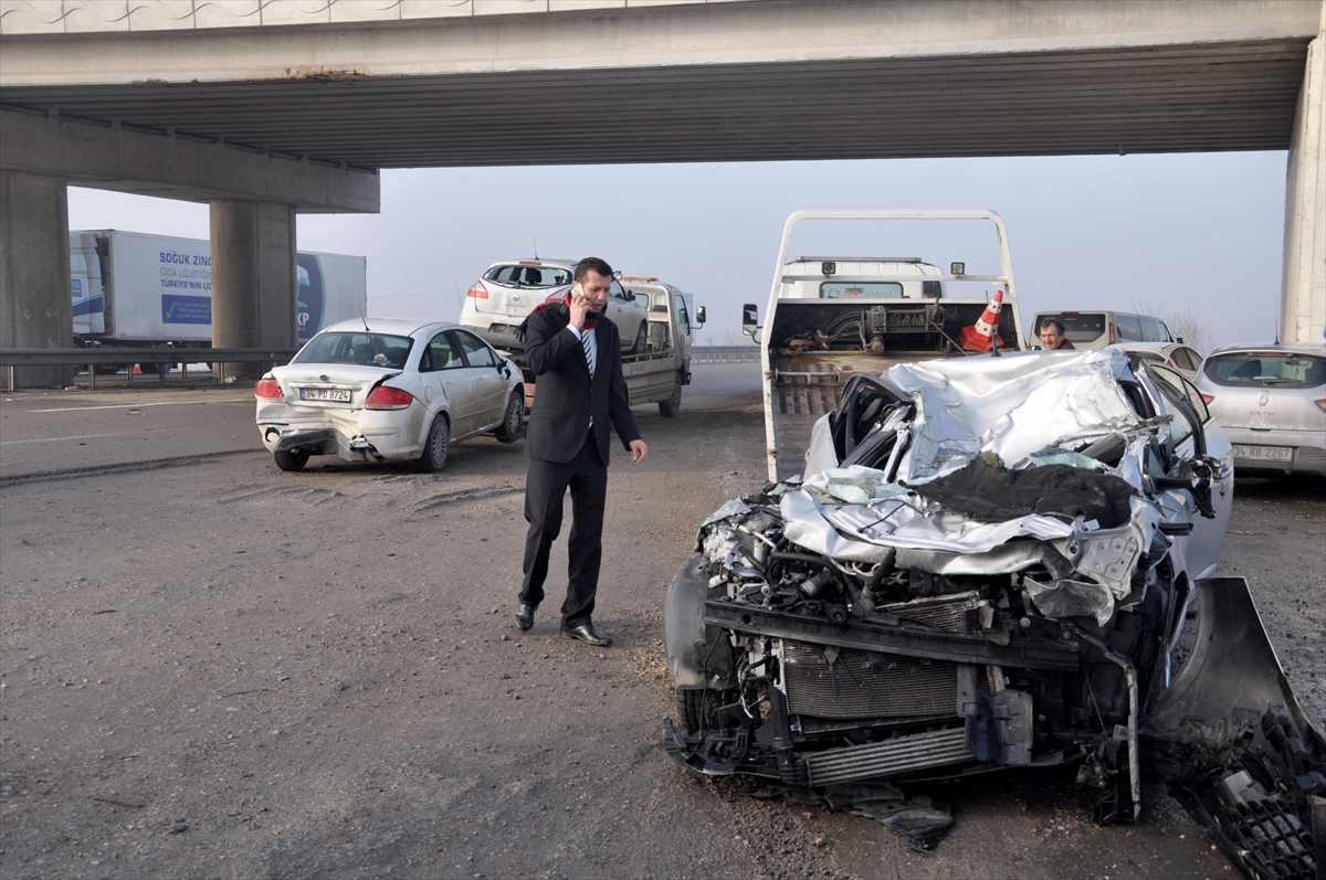 Bursa'da zincirleme kaza: 5 yaralı